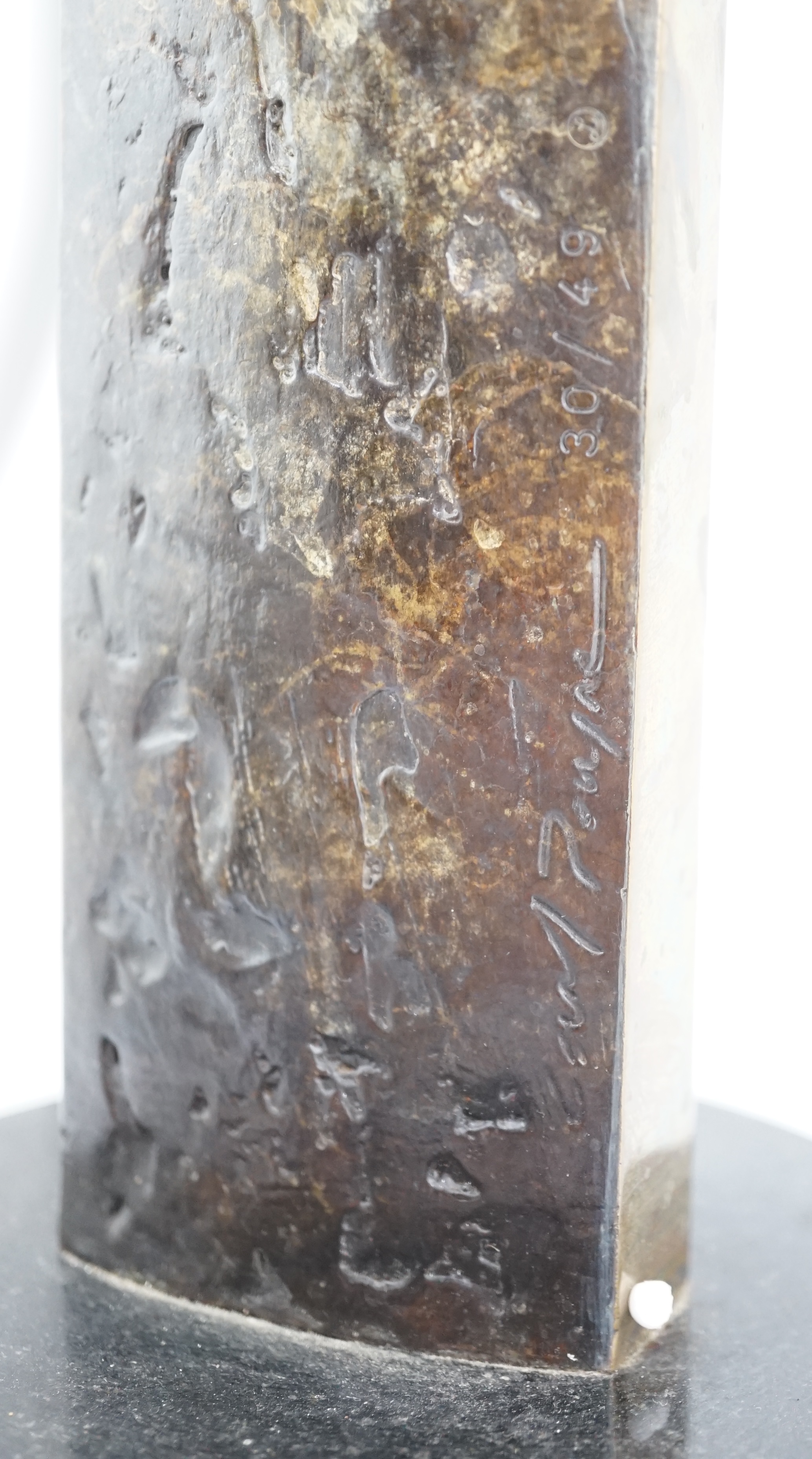 Carl Payne (English, 1969-2021), limited edition bronze sculpture, 'Speak No Evil'